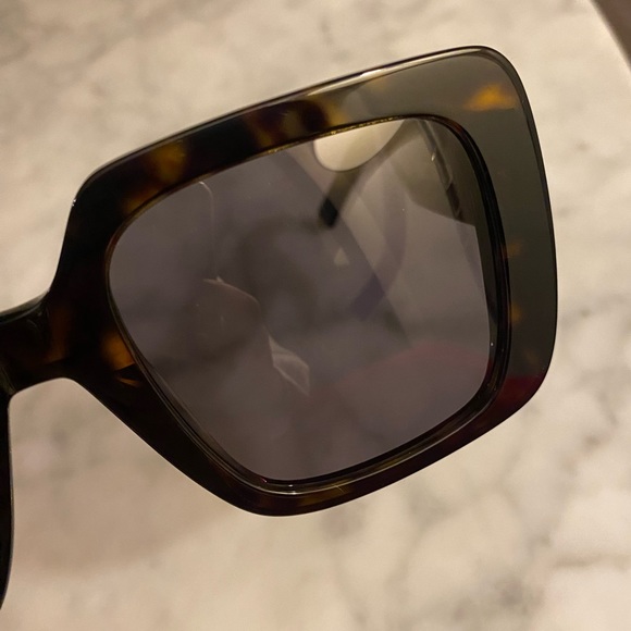 SOLD NWT Authentic Dior Wildior S3U Geometric Sunglasses Dark Havana/Gray Solid - Picture 10 of 14